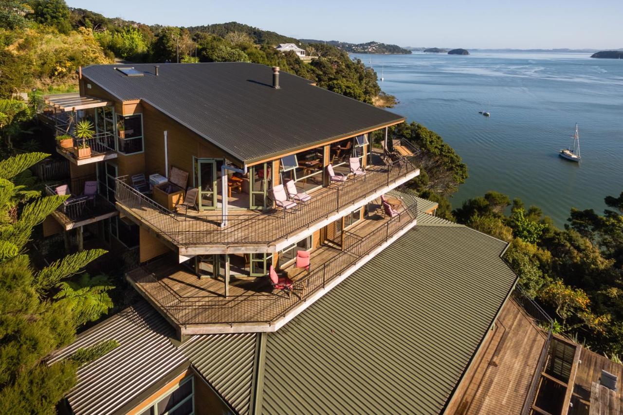 Cliff Edge By The Sea Villa Paihia Esterno foto